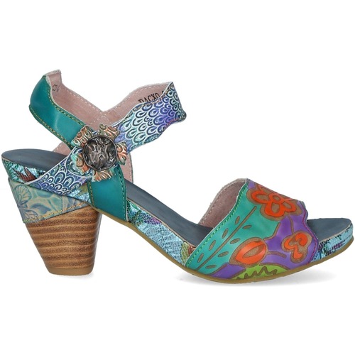 Schoenen Dames Sandalen / Open schoenen Laura Vita DACXO 01 Blauw