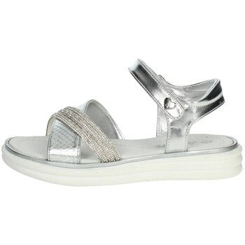 Schoenen Meisjes Sandalen / Open schoenen Asso AG-14922 Zilver