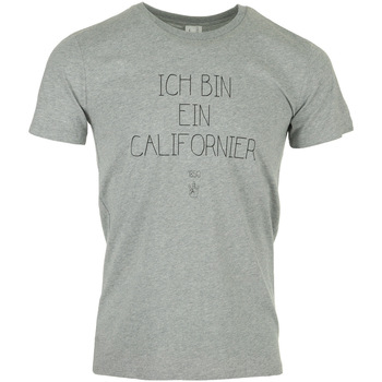 Textiel Heren T-shirts korte mouwen Civissum Ich Bin Ein Californier Tee Grijs