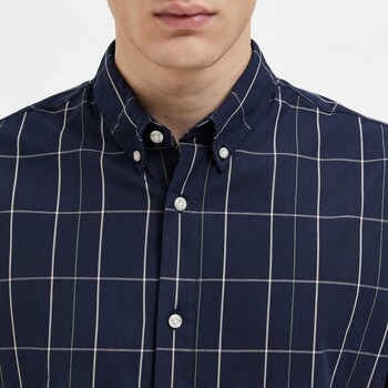 Selected Camicia  Slhslimtheo Shirt Ls W Noos Blauw