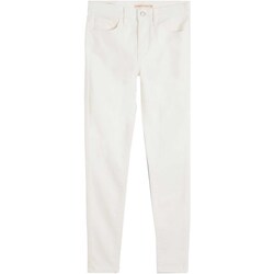Textiel Dames Jeans Levi's Jeans  720 High Rise Super Skinny Bianco Wit