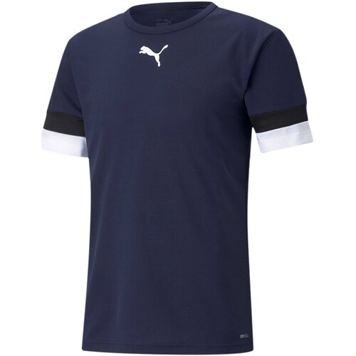 Textiel Heren T-shirts & Polo’s Puma Teamrise Jersey Blauw