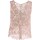 Textiel Dames Mouwloze tops Il The Delle 5 Top In Pizzo Roze