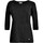 Textiel Dames T-shirts & Polo’s Deha T-Shirt  3/4 Sleeves Zwart