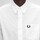Textiel Heren Overhemden lange mouwen Fred Perry Camicia Fred Perry Button Down Collar Wit