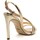 Schoenen Dames Sandalen / Open schoenen Gaudi Sandalo Tacco Fosca Pelle Goud