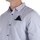 Textiel Heren Overhemden lange mouwen Scotch & Soda Camicia  Striped Bianco Azzurro Blauw