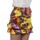 Textiel Dames Rokken Shopart Gonna  In Popeline Stampato Multicolore Multicolour