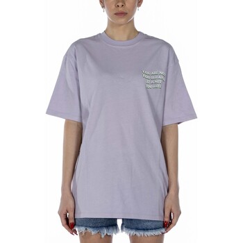 Textiel Heren T-shirts & Polo’s Amish T-Shirt  Jersey Printed Too Late Violet