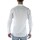 Textiel Heren Overhemden lange mouwen Sl56 Camicia  Bianco Azzurro Wit