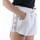 Textiel Dames Korte broeken / Bermuda's Ellesse Pantaloncino  Tape Bianco Wit