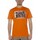 Textiel Heren T-shirts & Polo’s Sundek T-Shirt  Printed Arancio Orange