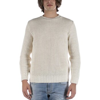 Textiel Heren Sweaters / Sweatshirts V2brand Maglione  Tweed Beige Beige
