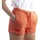 Textiel Dames Korte broeken / Bermuda's Superdry Vintage Logo Emb Jersey Short Orange