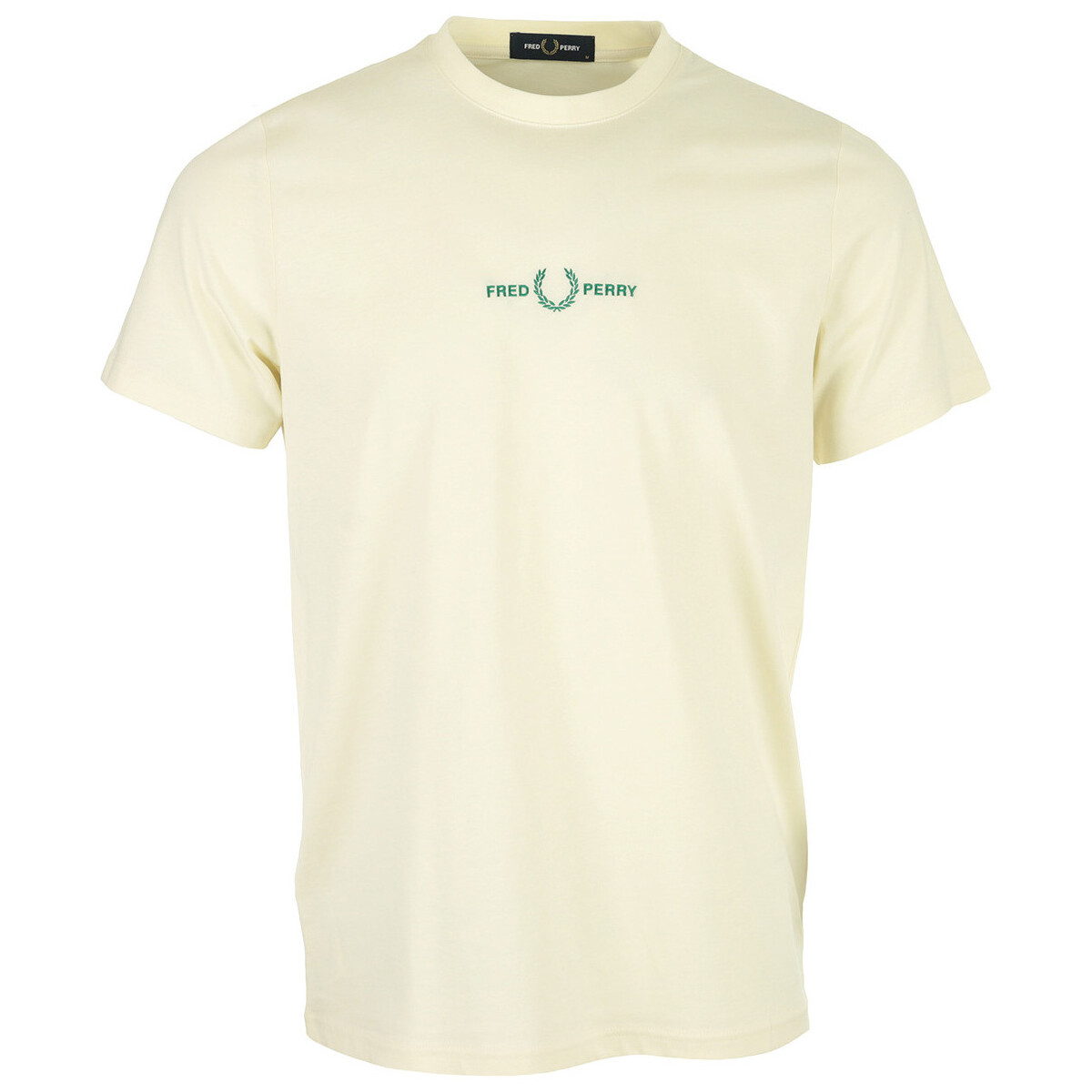 Textiel Heren T-shirts korte mouwen Fred Perry Embroidered Other