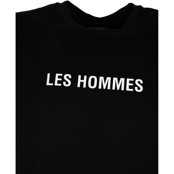 Les Hommes LF224302-0700-9001 | Grafic Print Zwart