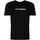 Textiel Heren T-shirts korte mouwen Les Hommes LF224302-0700-9001 | Grafic Print Zwart