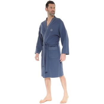 Textiel Heren Pyjama's / nachthemden Christian Cane WALBERT 218241200 Blauw