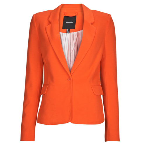 Textiel Dames Jasjes / Blazers Vero Moda VMSUMIJULIA LS CLASSIC BLAZER
BOO Orange