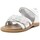 Schoenen Meisjes Sandalen / Open schoenen NeroGiardini Porto Bianco Nappa Pandora Proven Savana Celadon T Wit