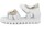 Schoenen Meisjes Sandalen / Open schoenen NeroGiardini Porto Bianco T.Glitter Gr.910/514 T.Ulisse Glitter Wit