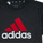 Textiel Jongens T-shirts korte mouwen Adidas Sportswear BL 2 TEE Zwart / Rood / Wit