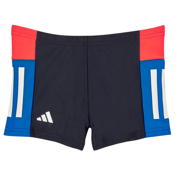 Textiel Jongens Zwembroeken/ Zwemshorts adidas Performance CB 3S BOXER Marine / Rood / Wit