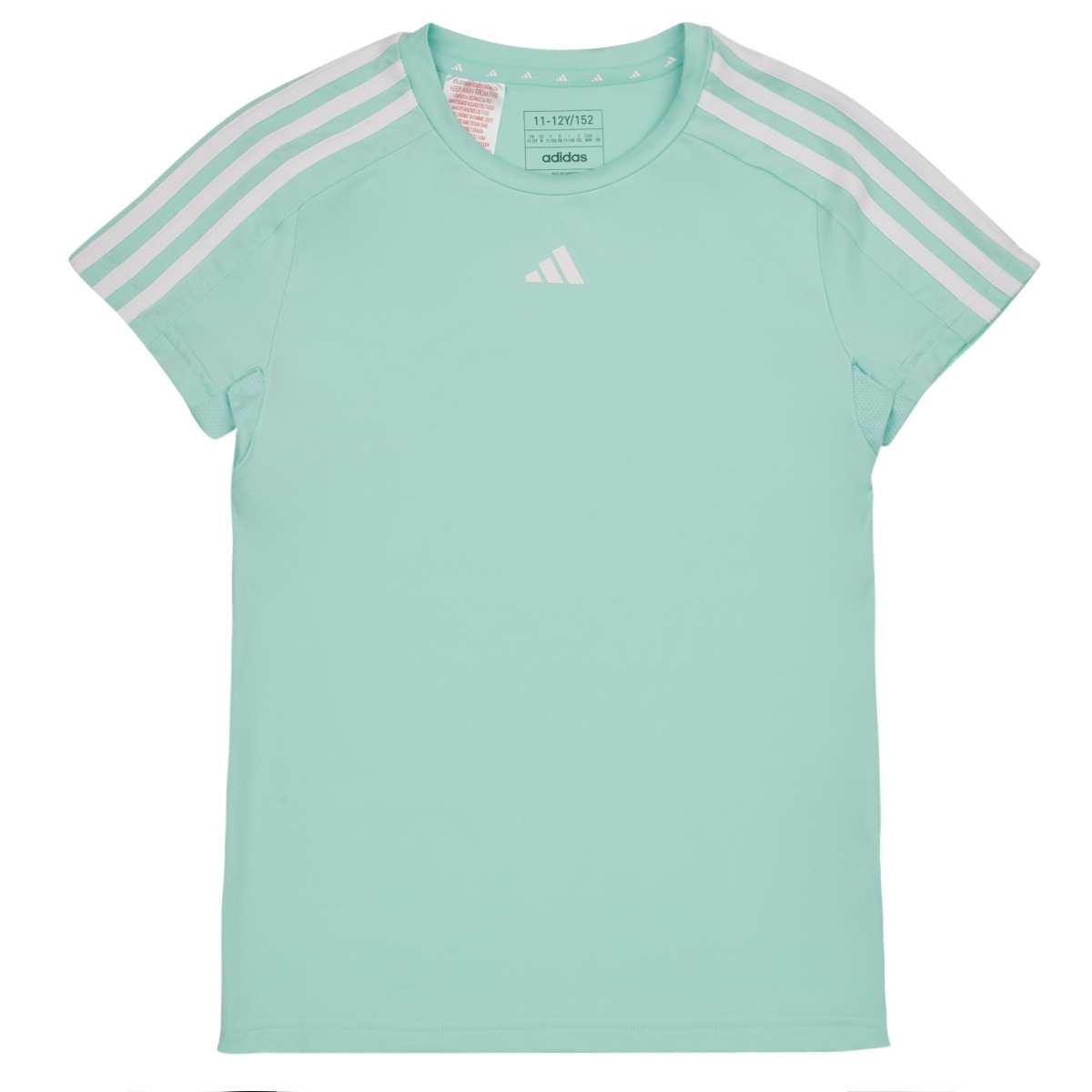Textiel Meisjes T-shirts korte mouwen adidas Performance TR-ES 3S T Blauw / Wit
