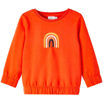 Textiel Meisjes Sweaters / Sweatshirts Name it  Orange