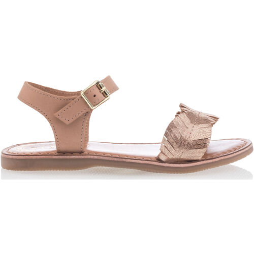 Schoenen Meisjes Sandalen / Open schoenen Les fées de Bengale sandalen / blootsvoets dochter roze Roze