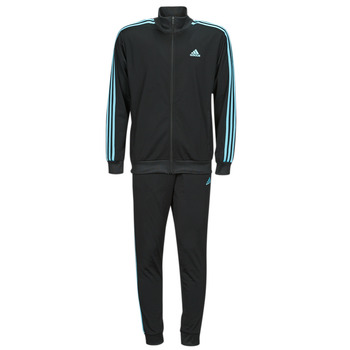 Textiel Heren Trainingspakken Adidas Sportswear 3S TR TT TS Zwart / Blauw