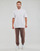 Textiel Heren T-shirts korte mouwen Adidas Sportswear Tee WHITE Wit