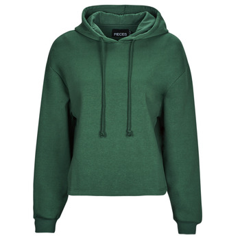 Textiel Dames Sweaters / Sweatshirts Pieces PCCHILLI LS HOODIE NOOS Groen