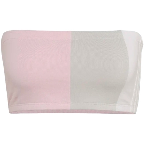 Textiel Dames Tops / Blousjes adidas Originals Top Tube - Pink Roze