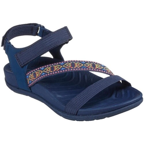 Schoenen Dames Sandalen / Open schoenen Skechers BASKETS  163221 Blauw