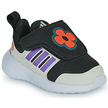 Schoenen Meisjes Lage sneakers Adidas Sportswear FortaRun 2.0 AC I Zwart / Wit