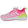 Schoenen Meisjes Lage sneakers Adidas Sportswear RapidaSport EL K Roze / Wit