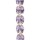 Horloges & Sieraden Dames Oorbellen Luna Collection 70625 Violet