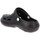 Schoenen Dames Leren slippers Axa -74102A Zwart