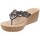 Schoenen Dames Leren slippers Inblu GM000046 Zwart