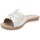 Schoenen Dames Leren slippers Inblu BA000042 Wit