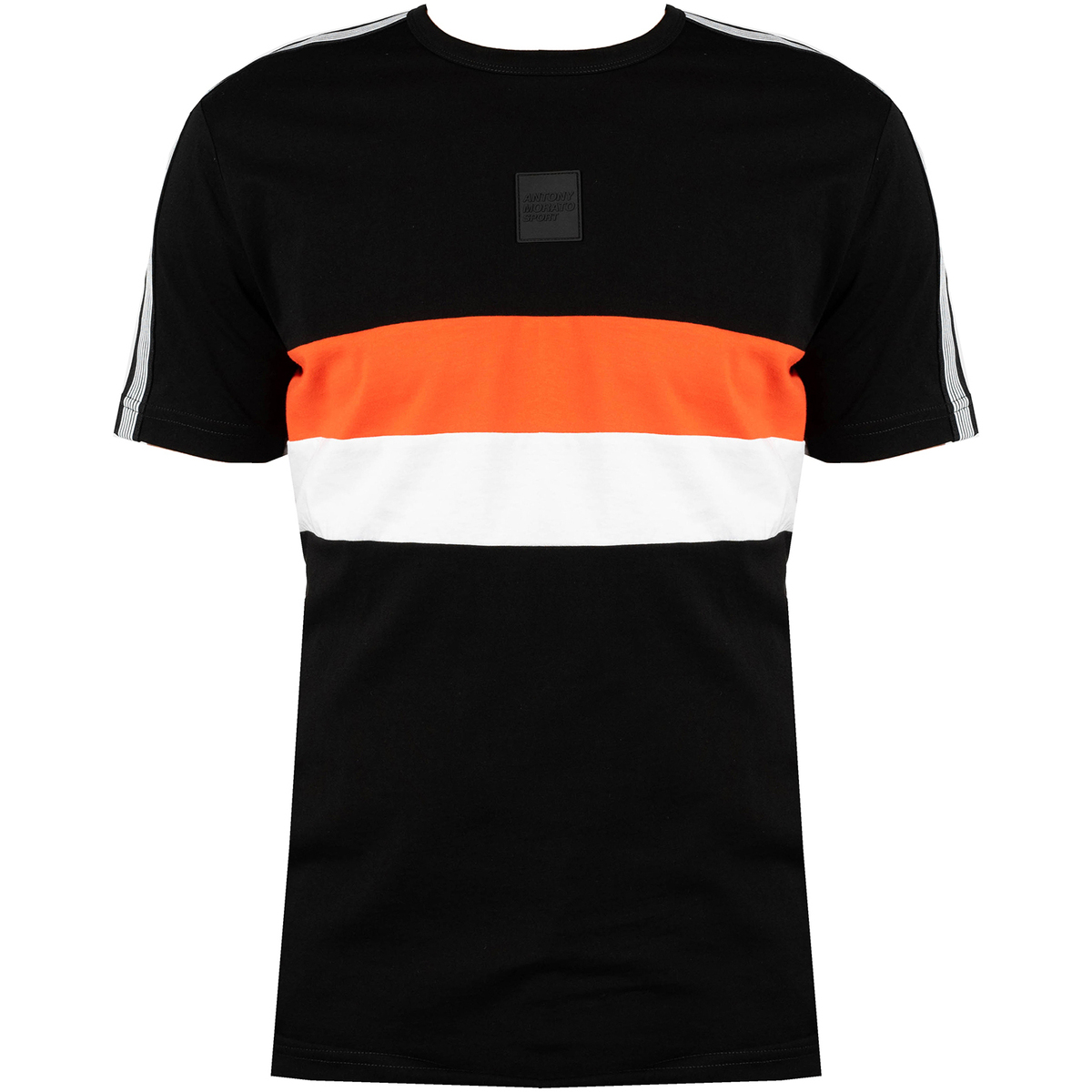 Textiel Heren T-shirts korte mouwen Antony Morato MMKS01835-FA100144 Zwart
