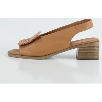 Schoenen Dames Sandalen / Open schoenen Keslem Sandalias  en color cuero para señora Beige