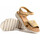 Schoenen Dames Sandalen / Open schoenen Valeria's 9166 Beige