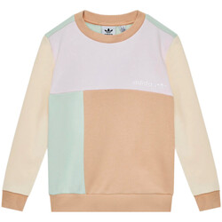 Textiel Meisjes Sweaters / Sweatshirts adidas Originals  Beige