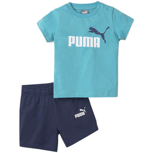 Textiel Jongens Trainingspakken Puma  Blauw