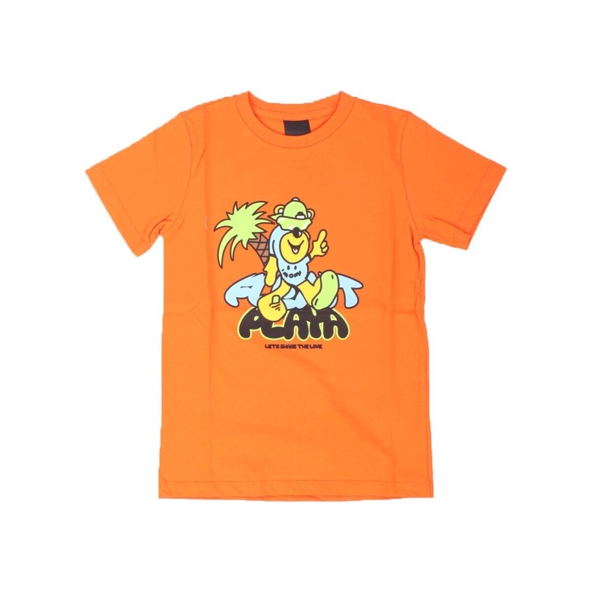 Textiel Kinderen T-shirts korte mouwen Imomi SS23IK022 Orange