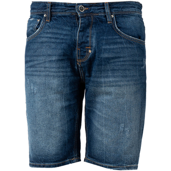 Textiel Heren Korte broeken / Bermuda's Antony Morato MMDS00076-FA700117 | New Short Argon Blauw