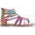 Schoenen Meisjes Sandalen / Open schoenen Fleur De Safran sandalen / blootsvoets dochter veelkleurig Multicolour