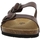 Schoenen Heren Leren slippers Natural World 7015 Brown